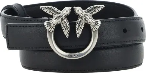 Black Calf Leather Bos Taurus Regular Belt