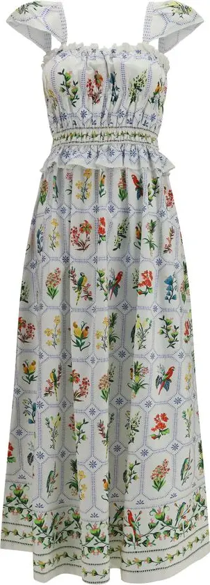 Multicolor Cotton Casual Dress