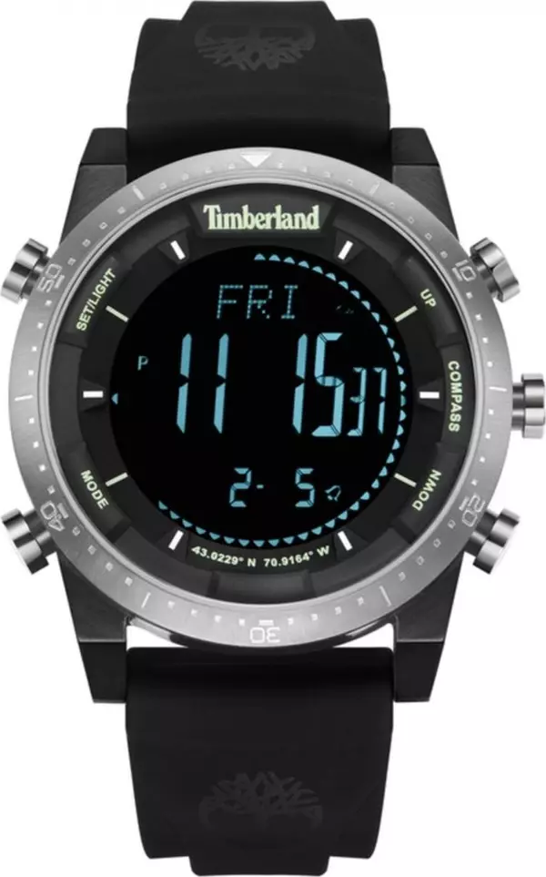 Black Synthetic Digital Watch