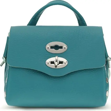Bicolor Calf Leather Bos Taurus Shoulder Bag