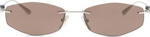 Silver Metal Sunglasses