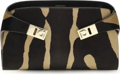 Brown Hair Shoulder Bag