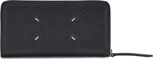 Black Calf Leather Bos Taurus Wallet