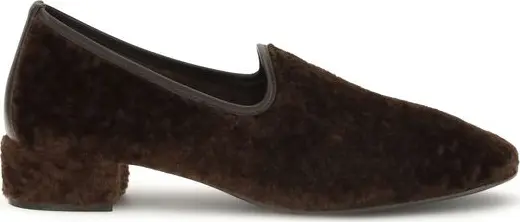 Brown Calf Leather Bos Taurus Slip-On Loafers