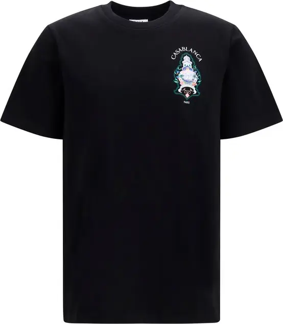 Black Cotton T-Shirt