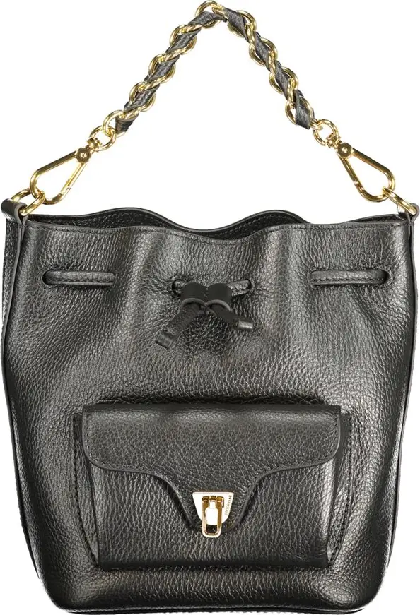 Black Leather Womens Bag
