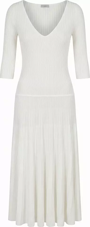 White Cotton Women Dress