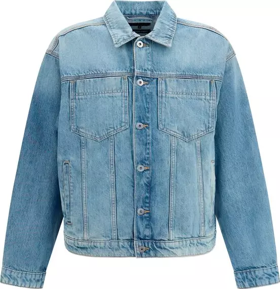 Blue Cotton Denim Jacket