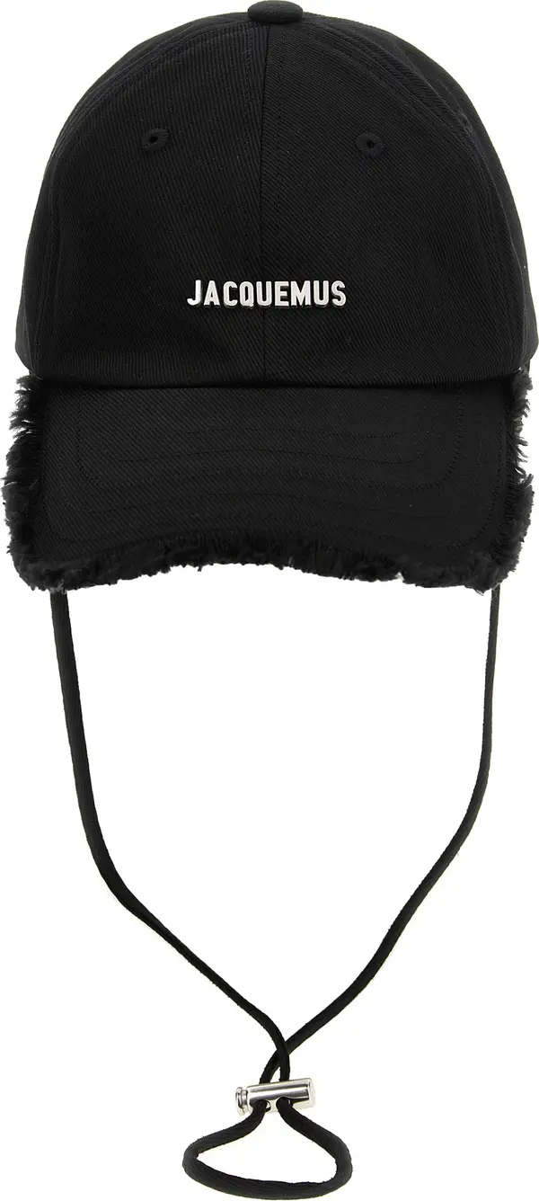 Black Cotton Cap (Baseball Hat)