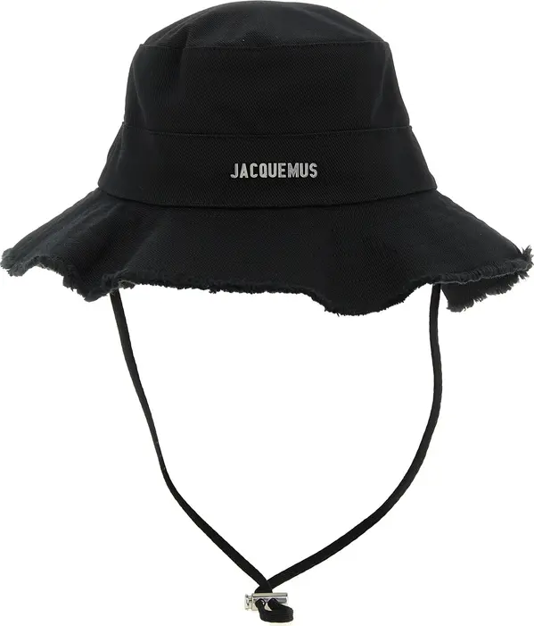 Black Cotton Bucket Hat