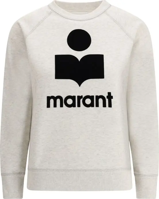 White Cotton Sweatshirt