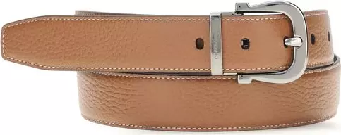 Brown Calf Leather Bos Taurus Regular Belt