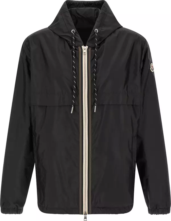 Black Polyamide Shell Jacket