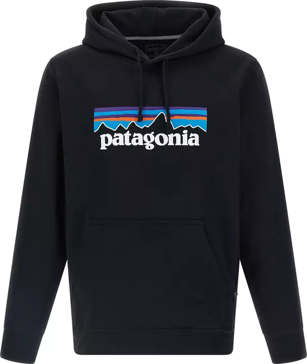 Black Polyester Sweatshirt