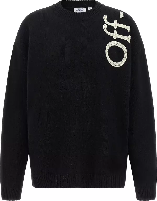 Bicolor Wool Cardigan