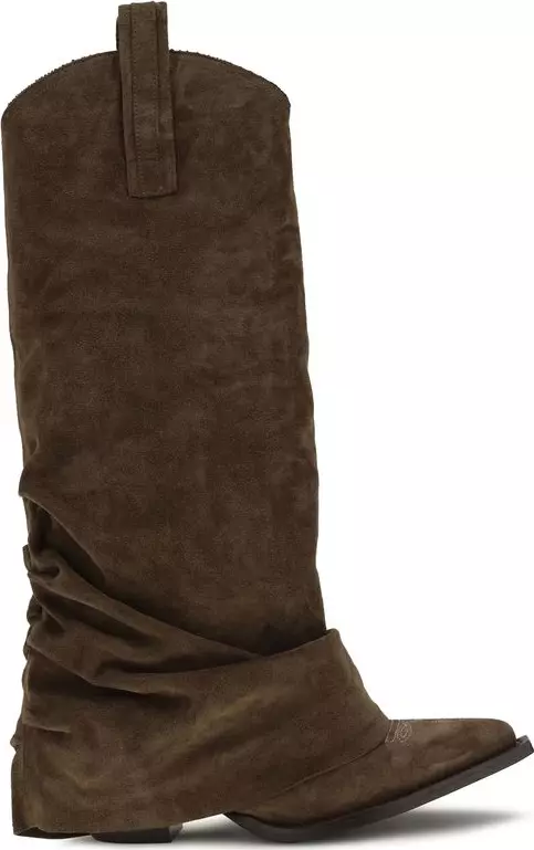 Brown Calf Leather Bos Taurus Boots