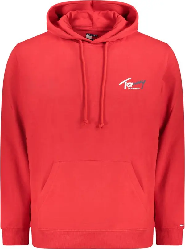 Red Cotton Men's Sweatshirt