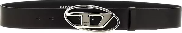 Black Other Fibres Regular Belt