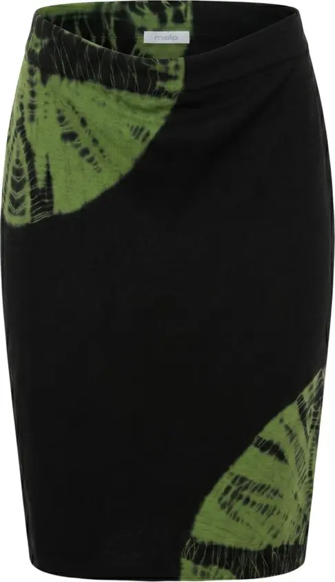 Green Cotton Women Skirt