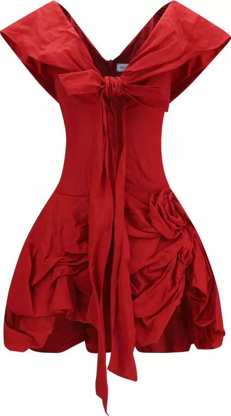 Multicolor Cotton Cocktail Dress
