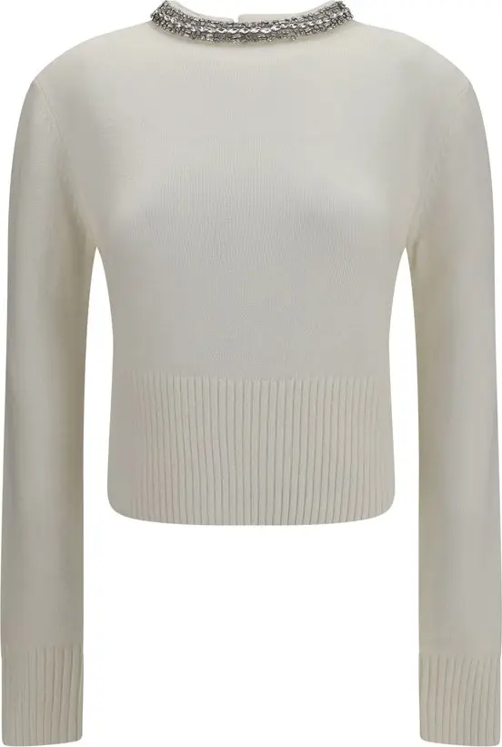 White Wool Oves Aries Sweatshirt