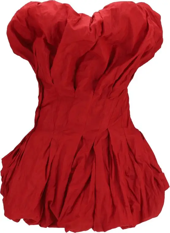 Multicolor Cotton Cocktail Dress
