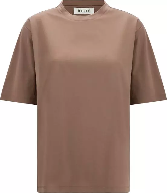 Brown Cotton T-Shirt