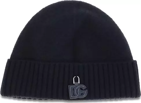 Black Wool Oves Aries Beanie