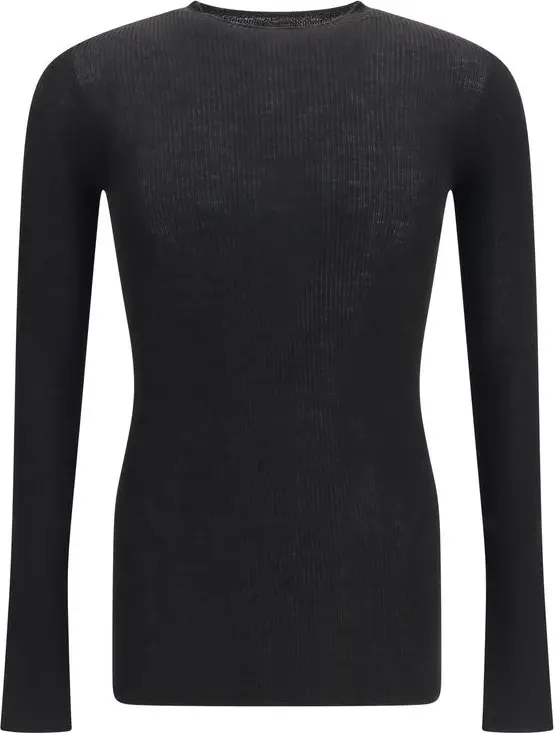Black Wool Oves Aries Sweatshirt