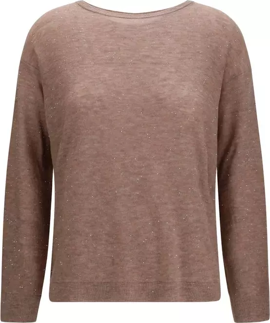Brown Wool Oves Aries Sweatshirt