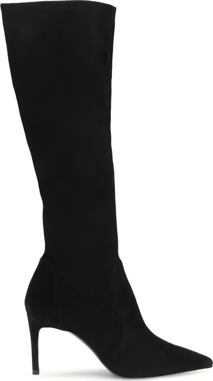 Black Calf Leather Bos Taurus Boots