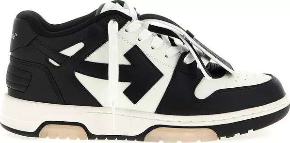 Bicolor Calfskin Low Top Sneakers