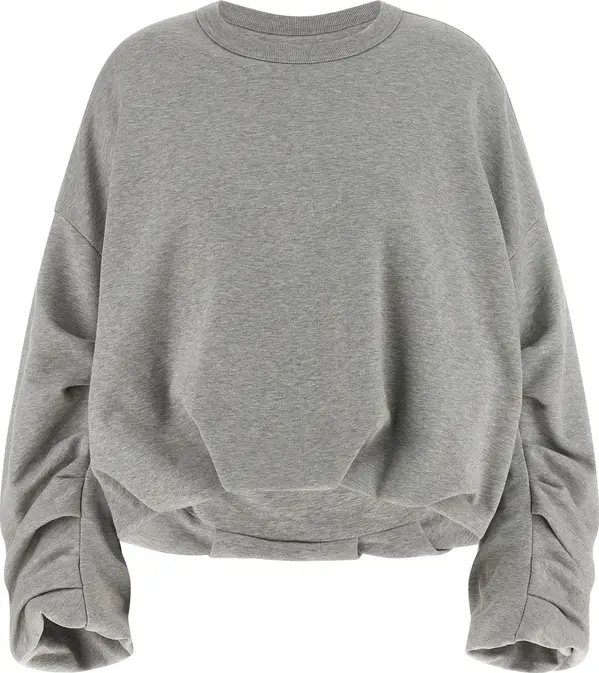 Gray Cotton Sweatshirt