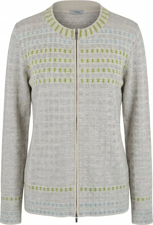 Grey Silk Women Sweater