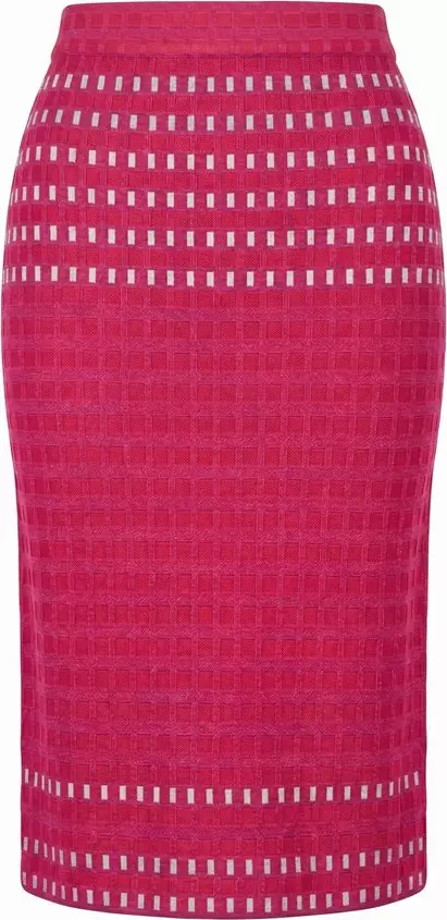 Purple Silk Women Skirt
