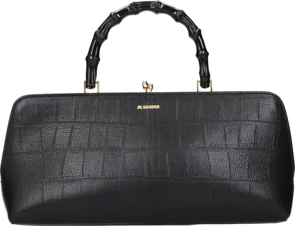 Black Leather Handbag