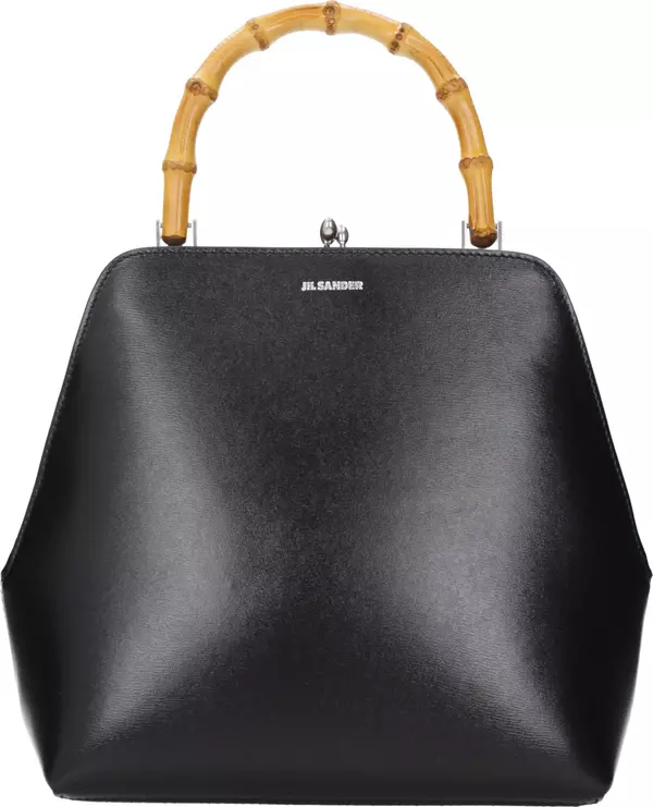Black Leather Handbag