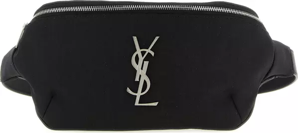 Black Lamb Leather Crossbody Bag