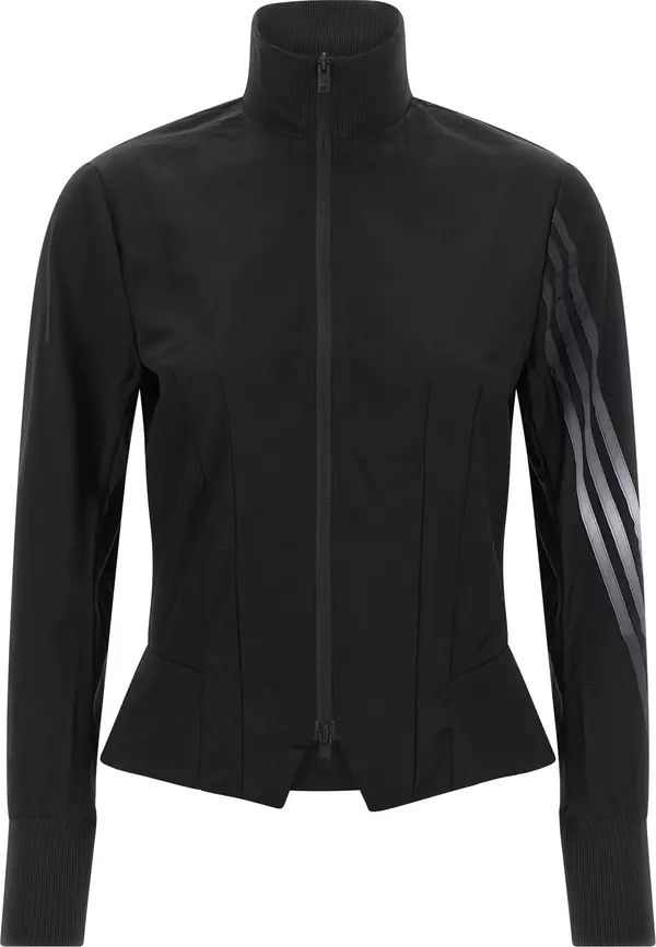 Black Polyamide Sweatshirt