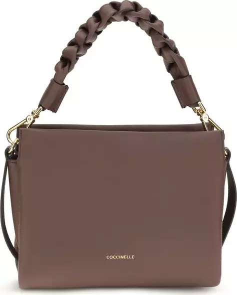 Bicolor Calf Leather Bos Taurus Handbag
