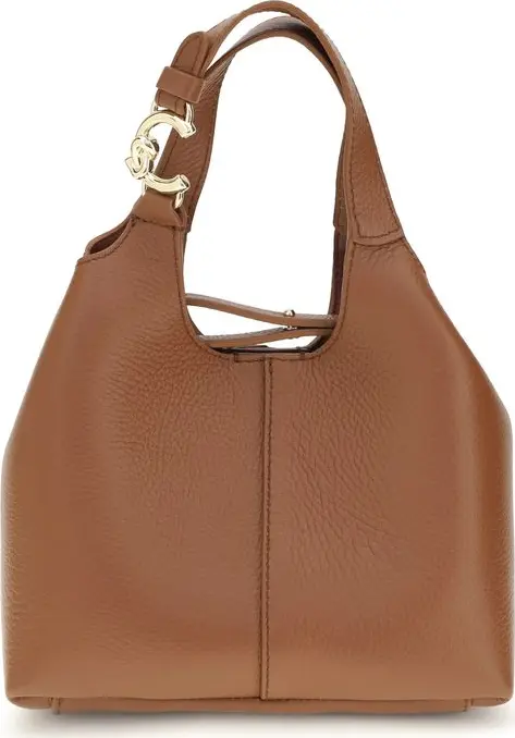 Brown Calf Leather Bos Taurus Shoulder Bag