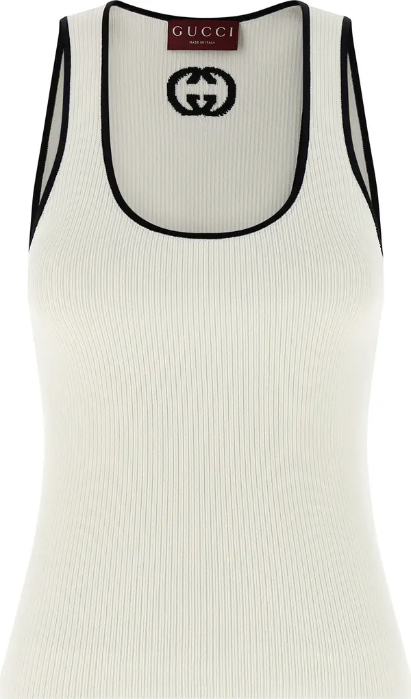 Bicolor Viscose Tank Tops