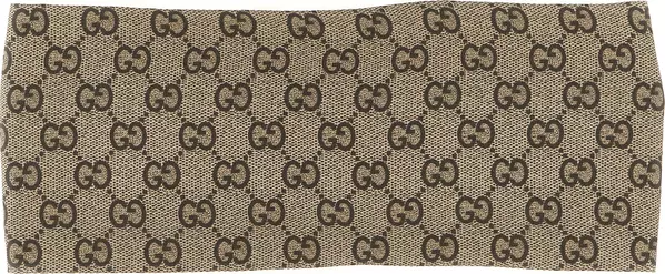 Beige Silk Headband
