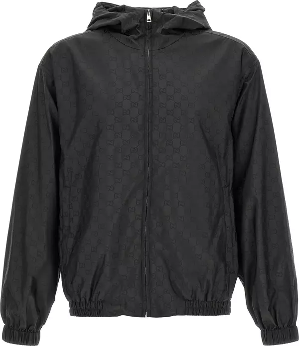 Black Polyamide Shell Jacket