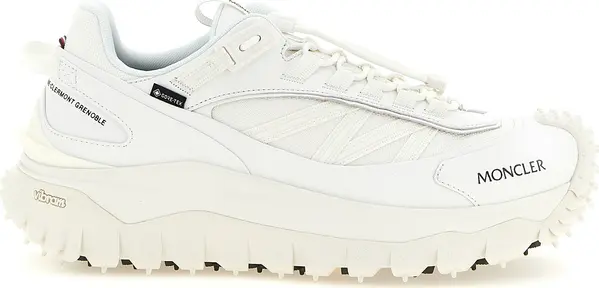 White Leather Athletic Sneakers