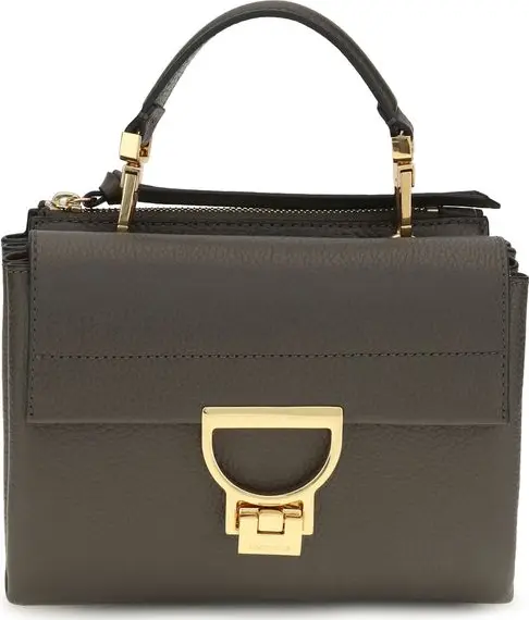 Brown Calf Leather Bos Taurus Handbag