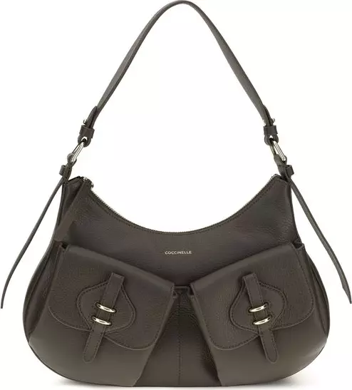 Brown Calf Leather Bos Taurus Shoulder Bag