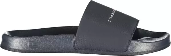 Blue Polyurethane Men's Slipper