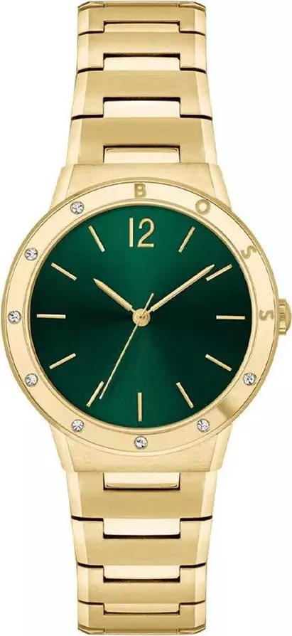 Gold Stainless Steel Dress Watch