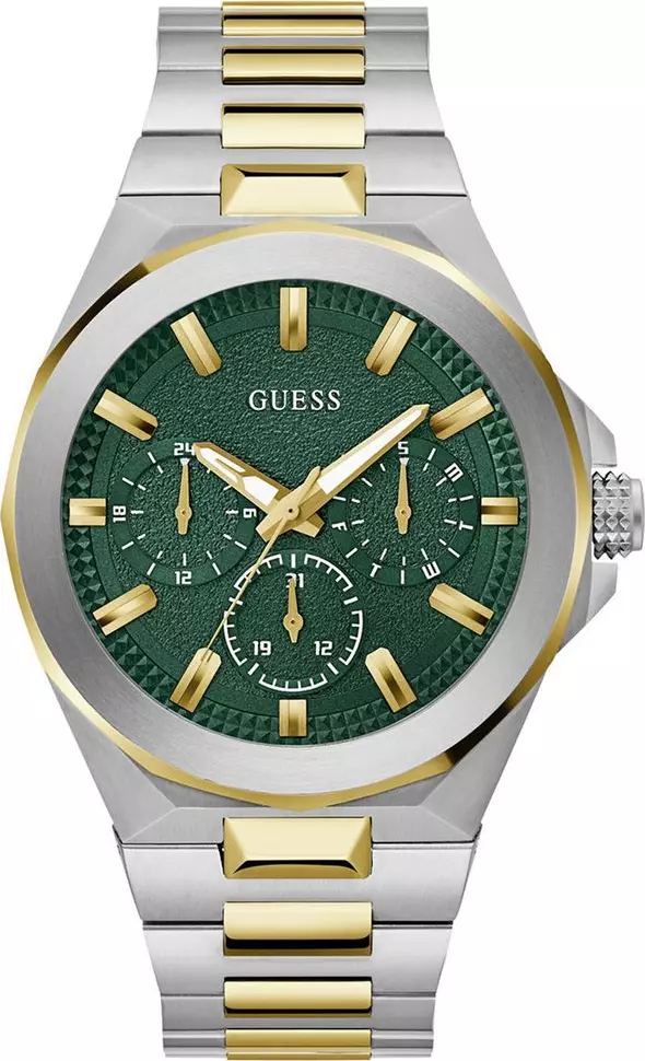 Multicolor Stainless Steel Dress Watch